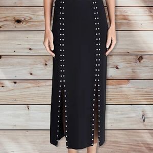 NWOT - MISOOK Black Maxi Skirt